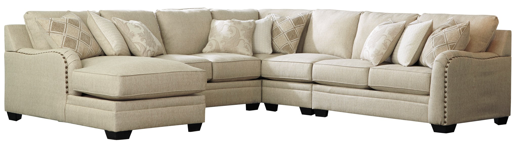 Изображение Модульный диван из пяти частей Luxora (правый)