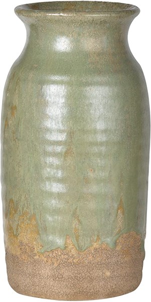 Изображение Ваза керамика бледно-зеленая Surry, Картинка 1