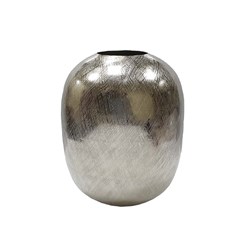 Изображение Ваза алюминиевая серебро