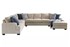 Двухместный диван без подлокотника правый Серия: Enola Цвет: Sepia
