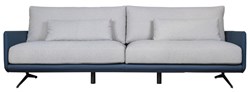 Изображение Трехместный диван синий серии Furlano