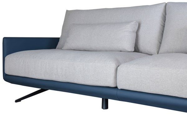 Изображение Трехместный диван синий серии Furlano, Картинка 3