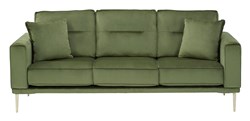Изображение  Трехместный диван зеленый серии Macleary