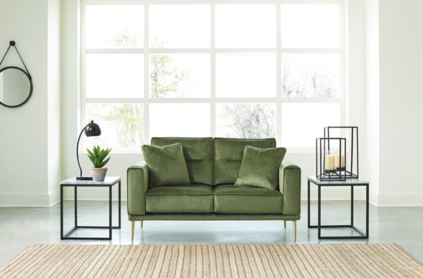 Изображение Двухместный диван зеленый серии Macleary, Картинка 4