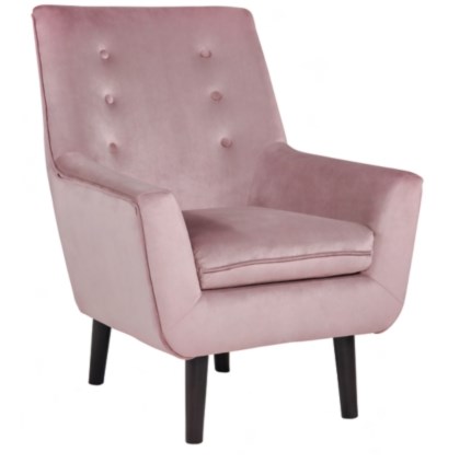 Изображение Акцентное кресло розовое серии Zossen, Картинка 1