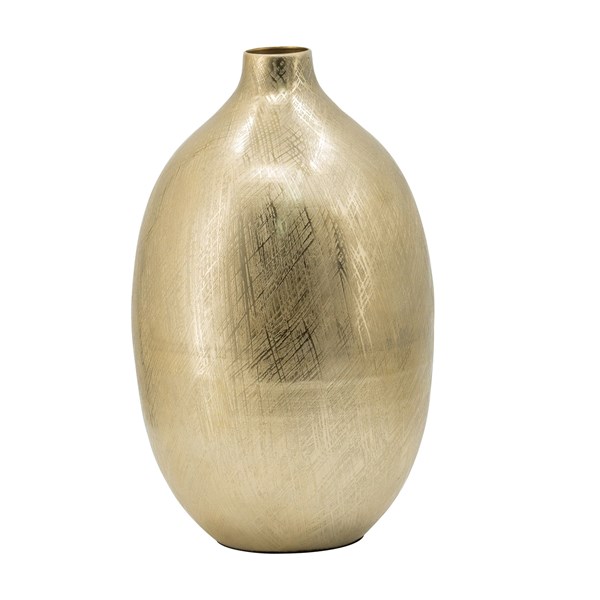 Изображение Алюминиевая ваза, золото, Картинка 1