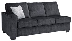 Изображение Двухместный диван черный без подлокотника (левый)