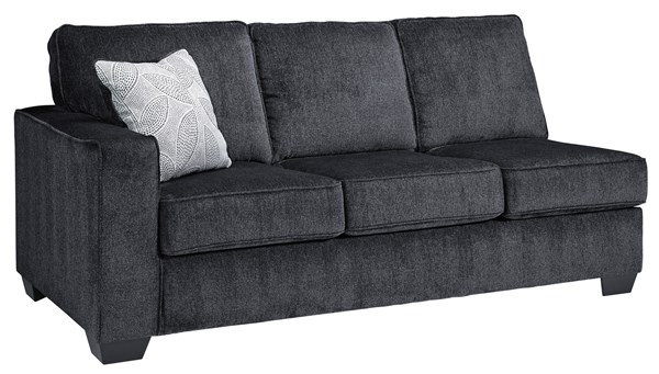 Изображение Двухместный диван черный без подлокотника (левый), Картинка 1