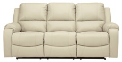 Изображение Белый диван с механизмом реклайнер серии Rackingburg